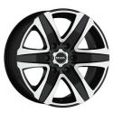 MAK Stone 6 W Gloss Black 7.5x17 6/139.7 ET46 d67.1